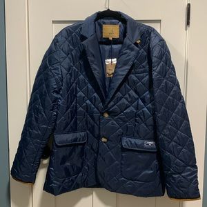 NWT Onward Reserve Braswell Blazer- blue indigo